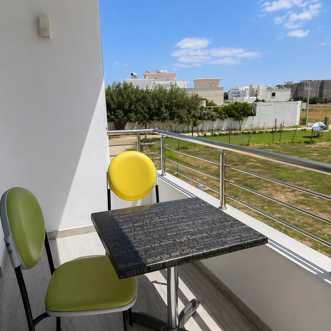 Location S+2 Appartement  à Hammam Laghzez